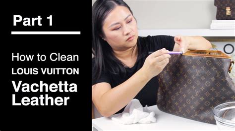 how to clean the leather of louis vuitton bag